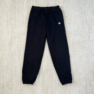 Champion Reverse Weave Unisex Black Pull On Sweatpants S